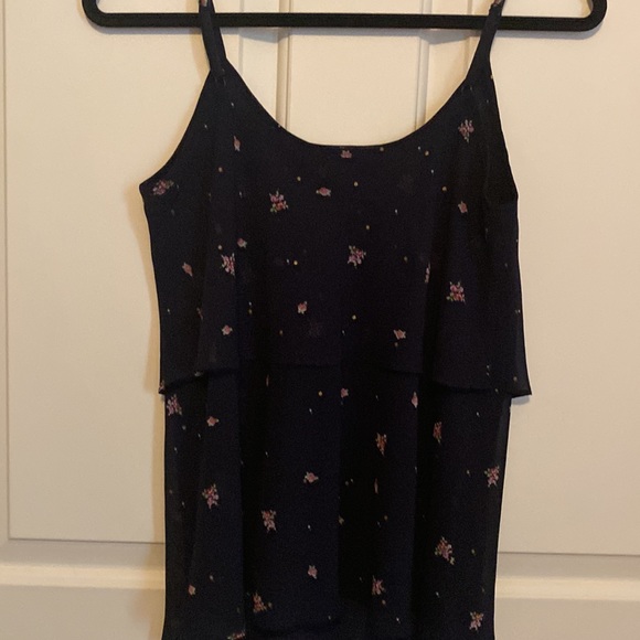 Cabi New Tiered Cami Navy - Picture 4 of 7